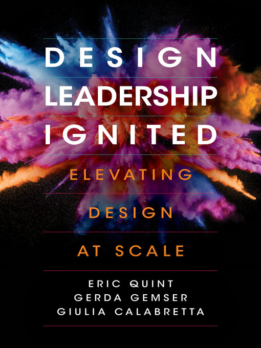 Title details for Design Leadership Ignited by Eric Quint - Available